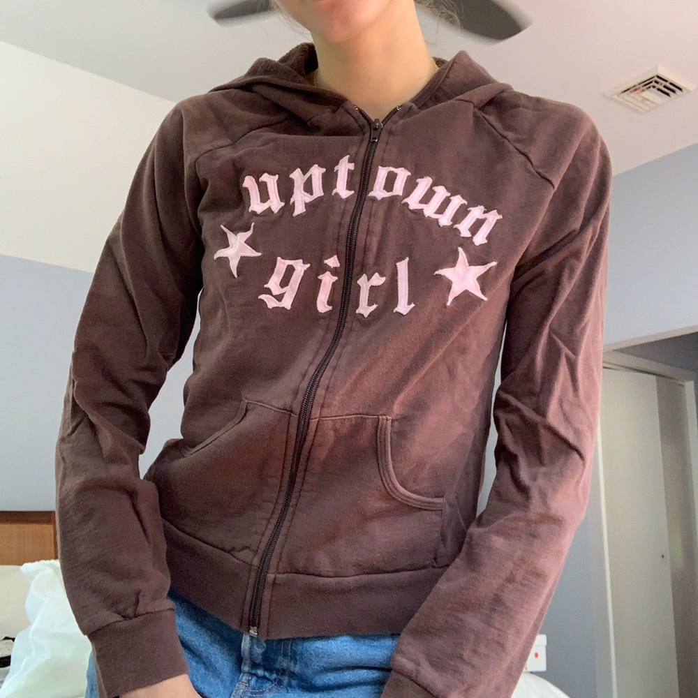 Y2K zip up hoodie